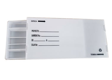 品質  Coroplast PP Mineral Drill core Corrugated Plastic Box 工場