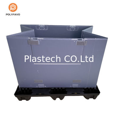 PP ハニーコムパッケージングボックス HDPE パレットスリーブボックス ロジスティック転送