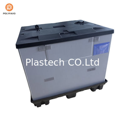 1200x1000x900mm 積み重ねられる HDPE透明プラスチック袖パッケージ