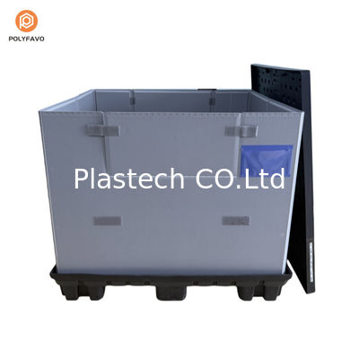 1200x1000x900mm 積み重ねられる HDPE透明プラスチック袖パッケージ