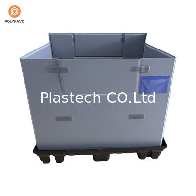 1200x1000x900mm 積み重ねられる HDPE透明プラスチック袖パッケージ