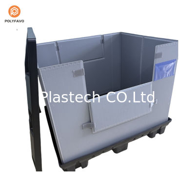 1200x1000x900mm 積み重ねられる HDPE透明プラスチック袖パッケージ