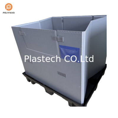 1200x1000x900mm 積み重ねられる HDPE透明プラスチック袖パッケージ