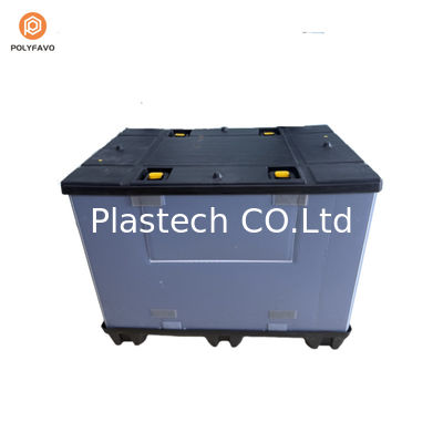 耐久性のあるHDPE収納容器 ボックス プラスチック製カスタムパッケージボックス