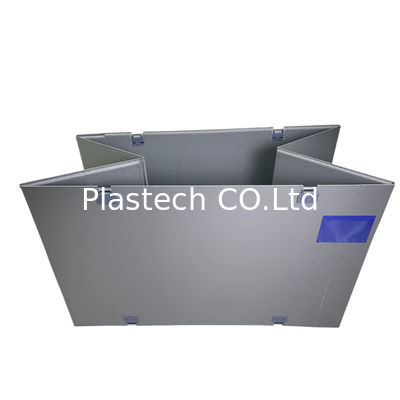 1600x1145x1067mm スリーブ包装、パレット積み重ね可能なプラスチック製輸送コンテナ