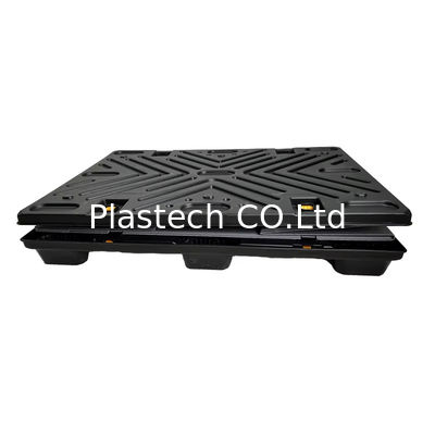 1600x1145x1067mm スリーブ包装、パレット積み重ね可能なプラスチック製輸送コンテナ