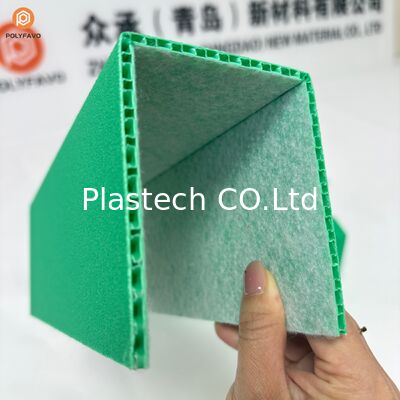 Uチャンネルタイププラスチックプロファイルドアシルプロテクター PPハニカムボード フェルトクロス付き マット表面 オプション 3mm 5mm厚