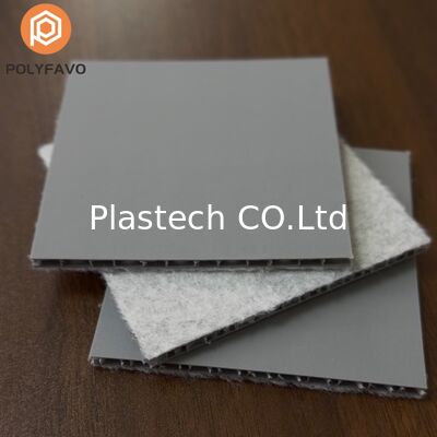 Zhongcheng 5mm ポリプロピレン プラスチック 床 床保護 フィルトバック ハニーコムボード