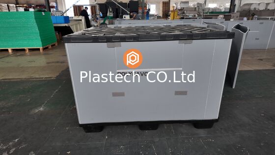 収納 プラスチックボックス パーソナライズ可能なプラスチック収納容器 袖パレットボックス